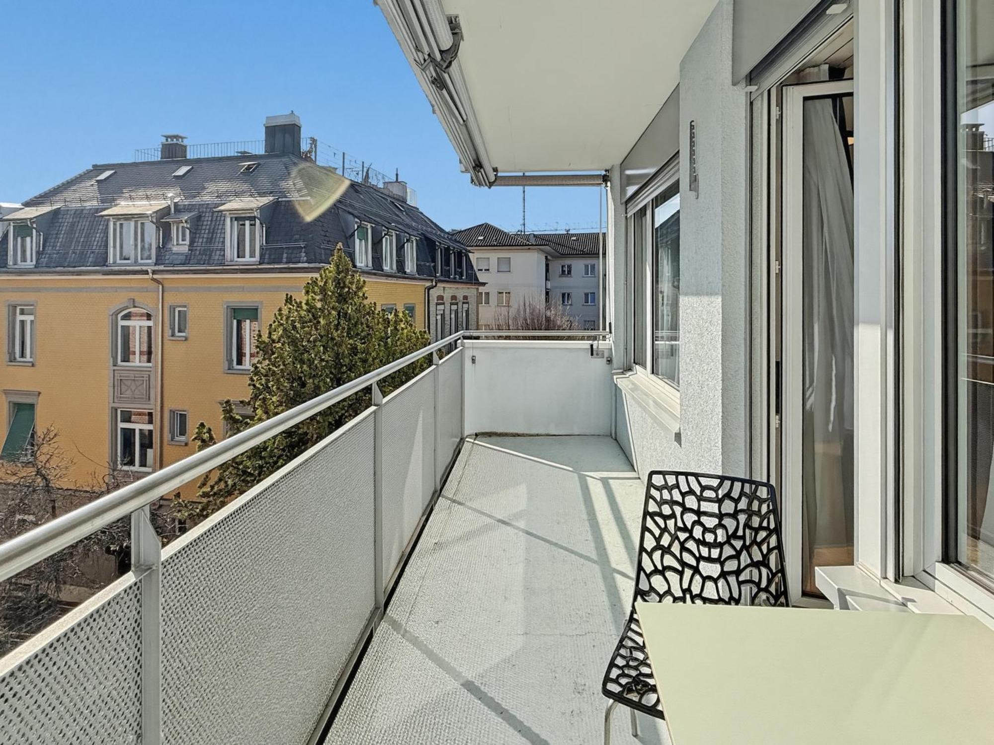 Very 1br Flat With Sunny Balcony - Sky4 Zurich