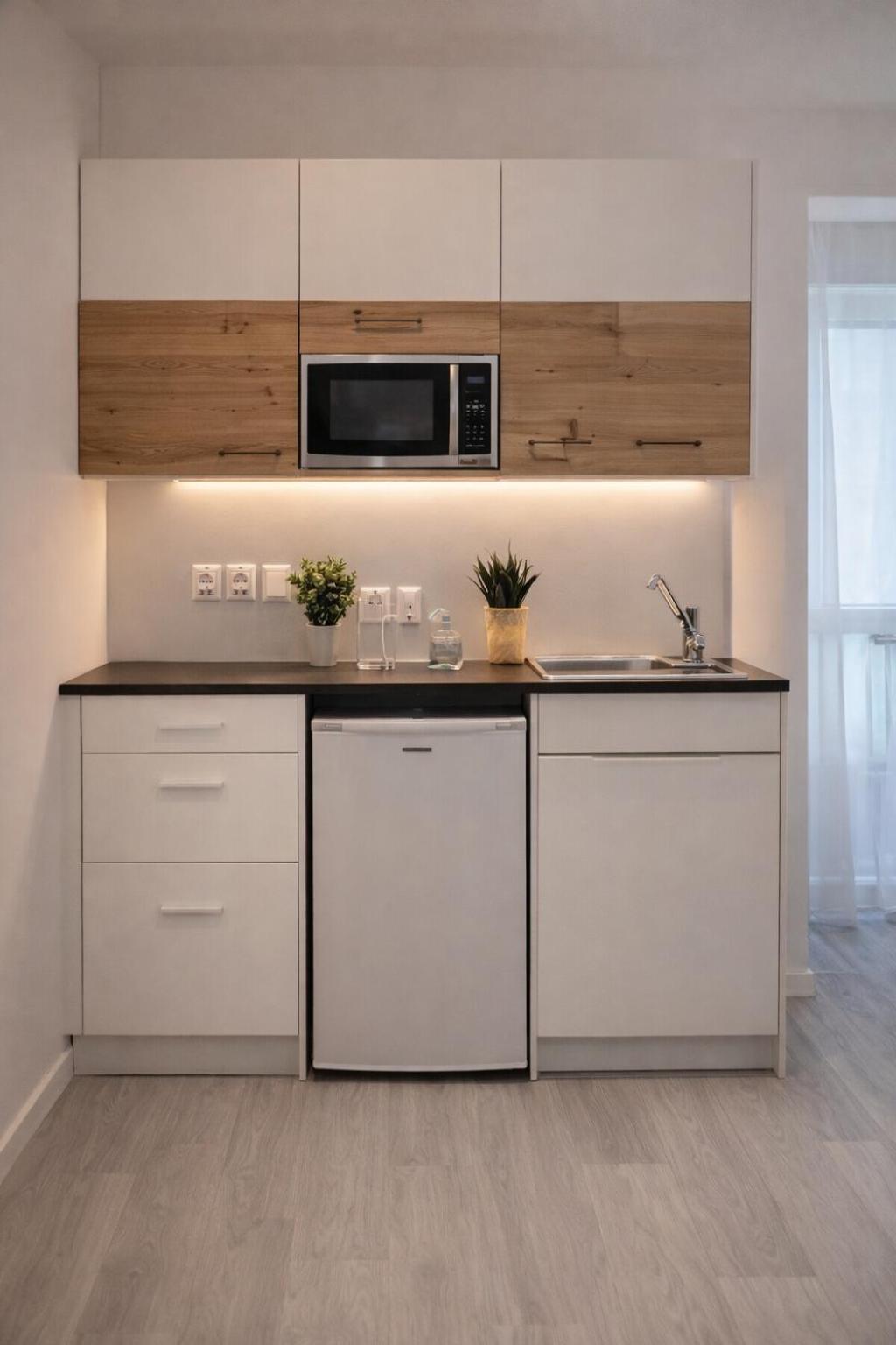 Elegant 2room In Balcony Kitchen Apartment