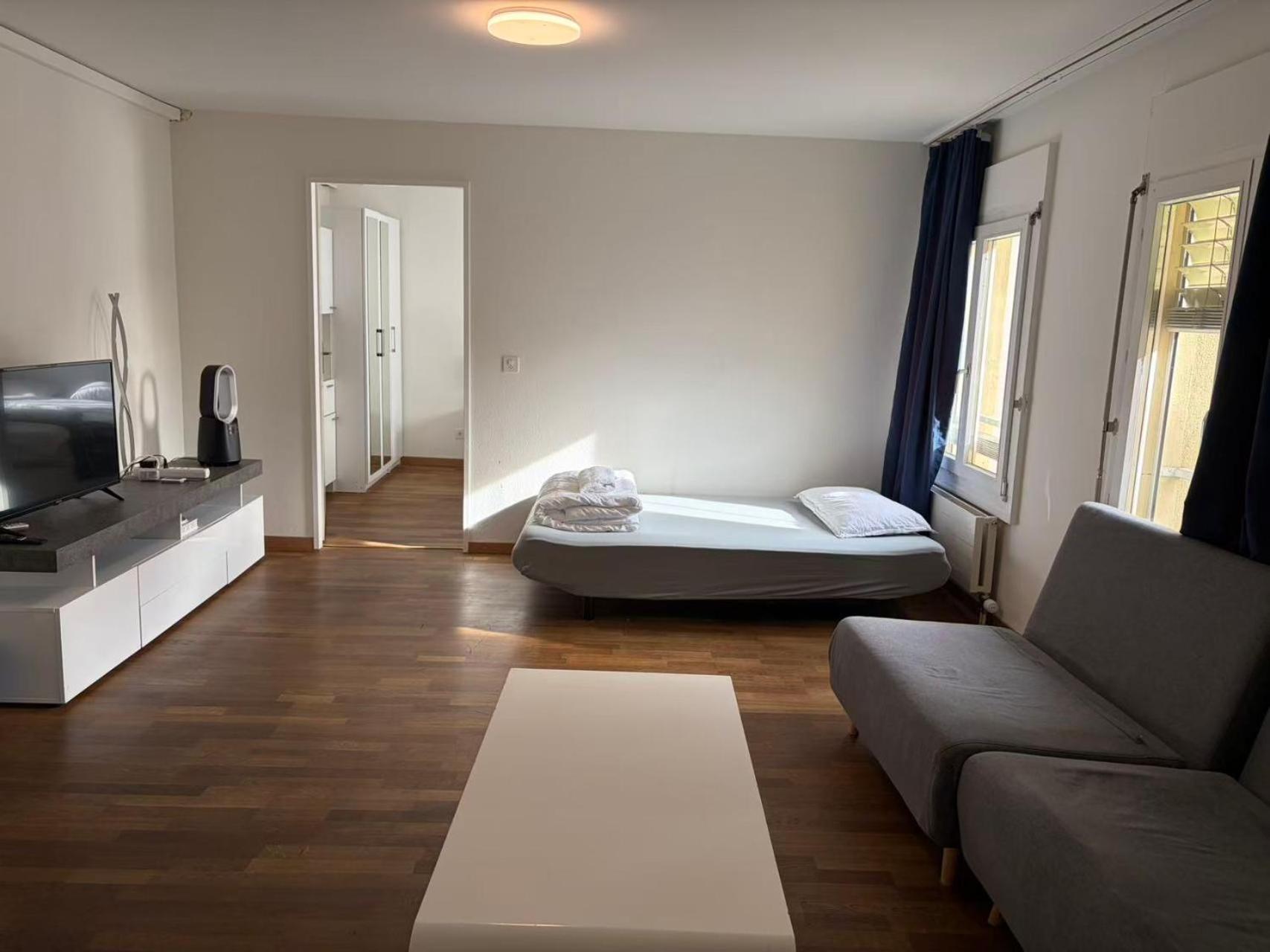 Budget En-Suite City Center Studio Self Check In, Next To Zurich Hb Pocketwifi Zurich