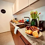 Apartment New With Sunny Terrace & Air Condition *