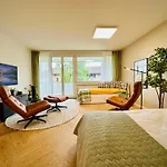 Modern City Studio With Air Condition & Balcony