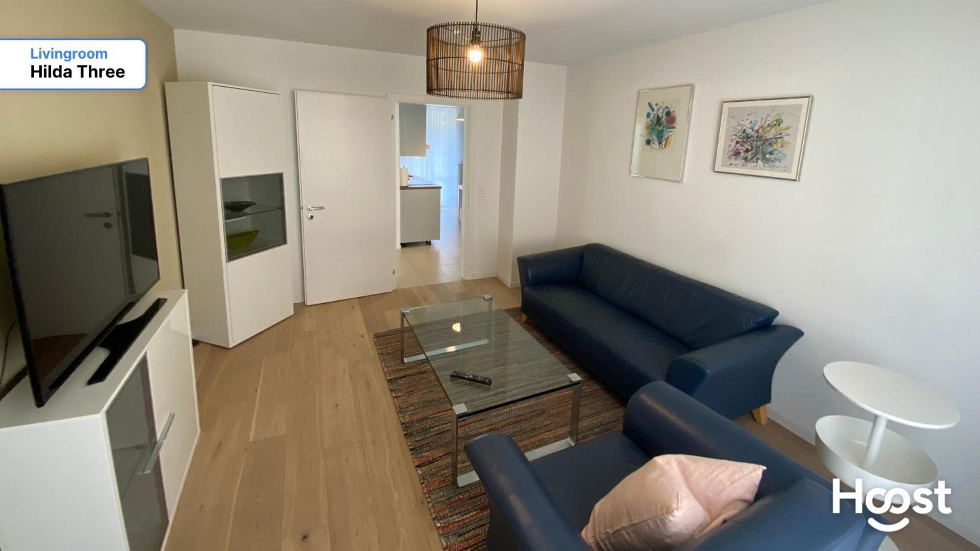 H3 With 3,5 Rooms, 2 Bedroom Livingroom And Big Kitchen, Modern And Zurich