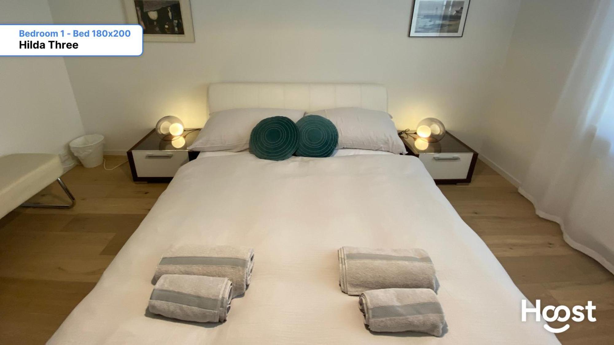 H3 With 3,5 Rooms, 2 Bedroom Livingroom And Big Kitchen, Modern And *