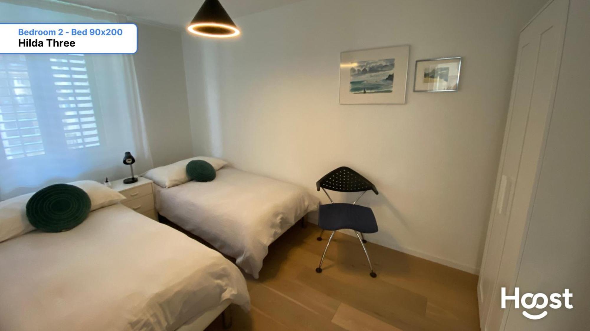 H3 With 3,5 Rooms, 2 Bedroom Livingroom And Big Kitchen, Modern And * Zurich