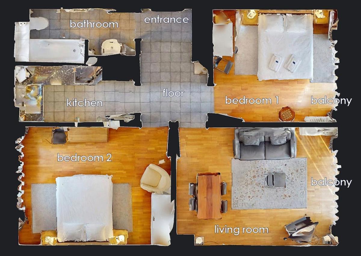 Apartment Executive 2 Bedroom Flat Near To The - D10 *