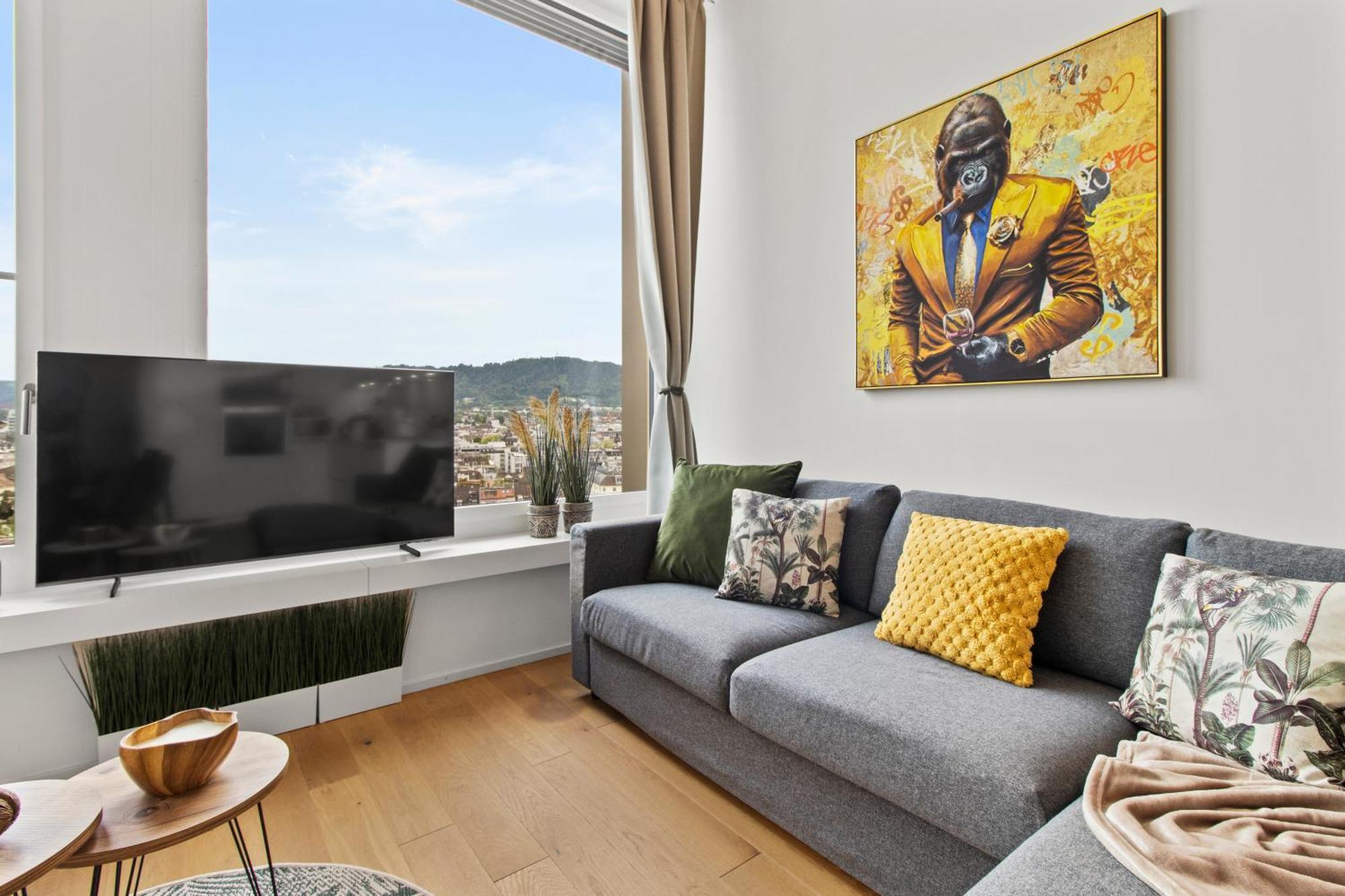 Btqluxurypenthousetopviewac Apartment Zurich