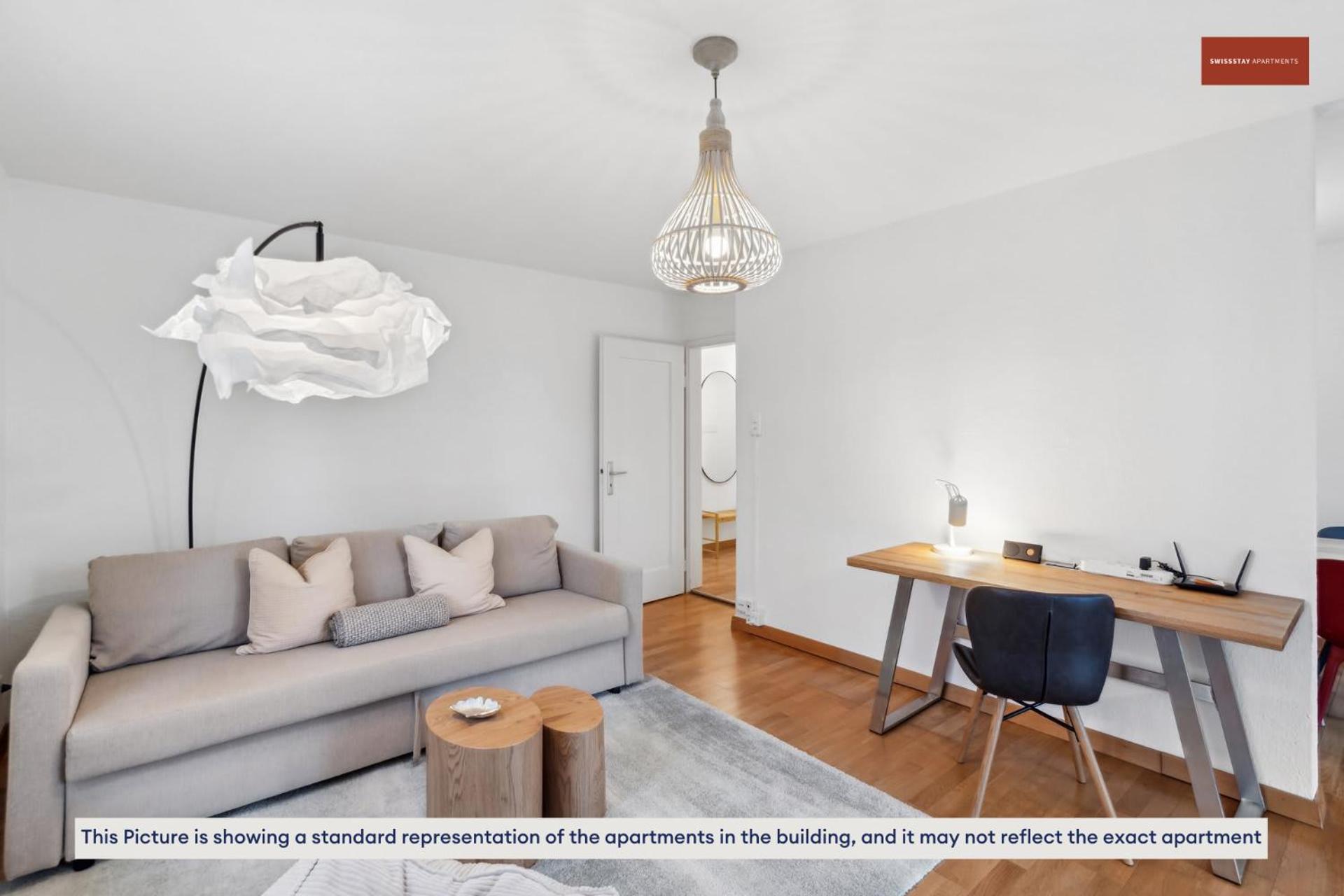 Basic 3br With Balcony Near Hb Zürich