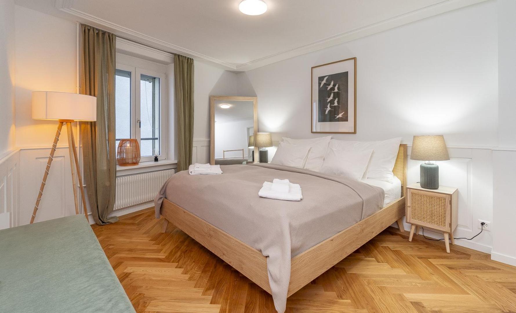 Apartment Boho - 80 Qm, 3 Schlafzimmer, Balkon & Zugang Zur Dachterrasse Mit Grill & Seesicht Zurich