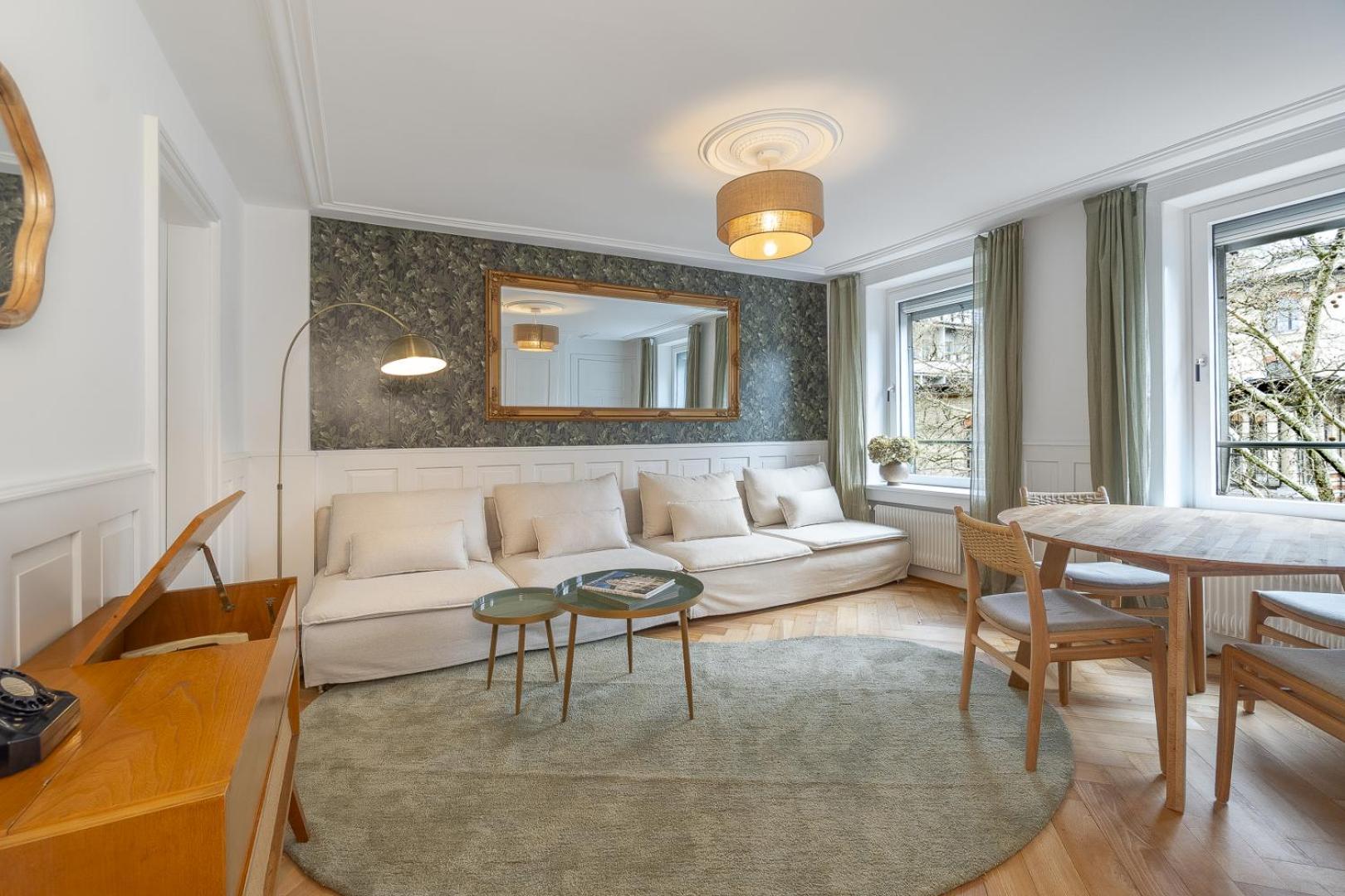 Apartment Boho - 80 Qm, 3 Schlafzimmer, Balkon & Zugang Zur Dachterrasse Mit Grill & Seesicht