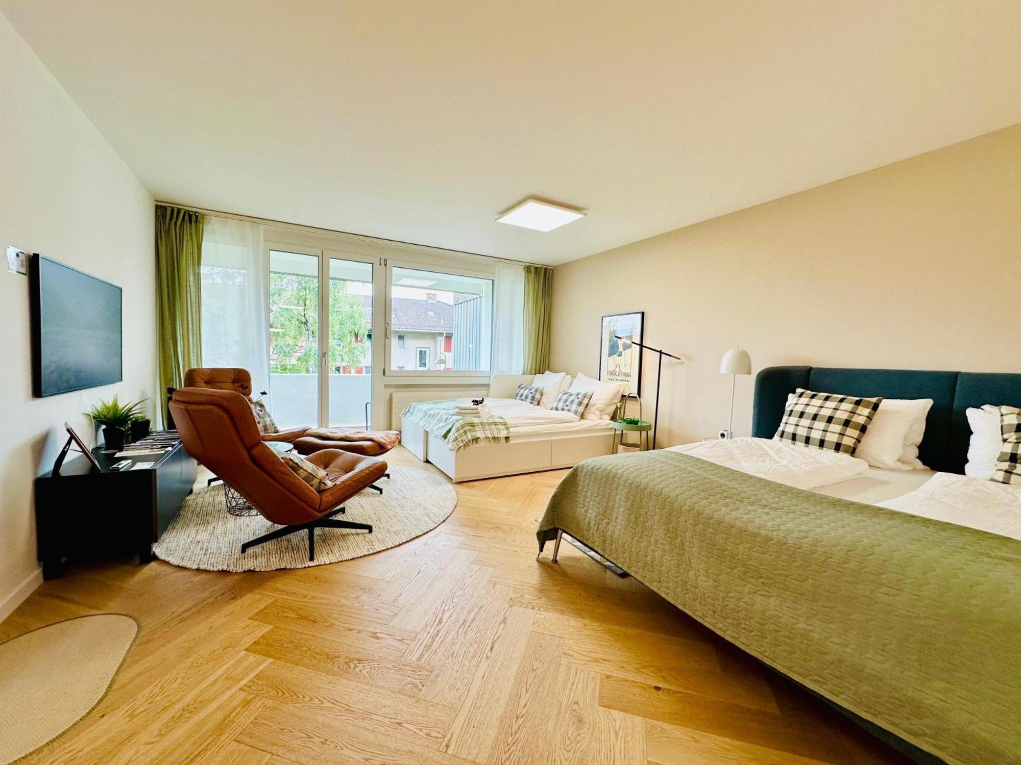 Apartment Modern With Air Condition & Balcony *