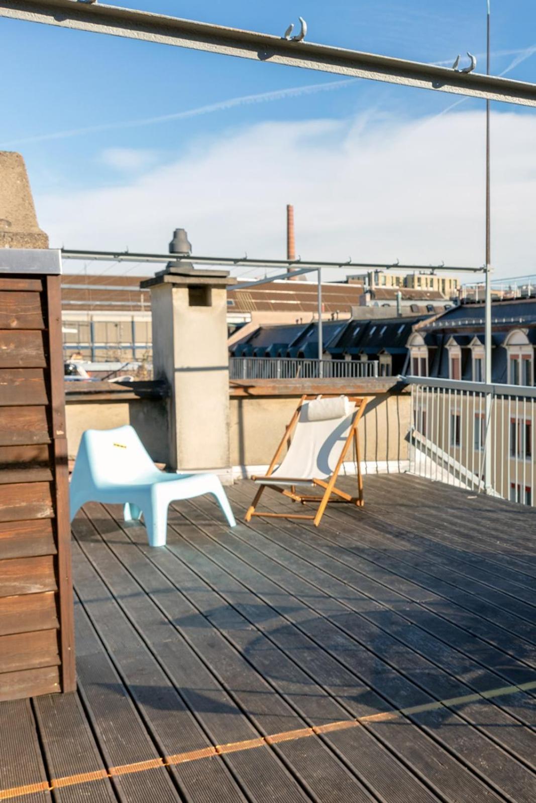 Apartment Cozy With Roof Terrace For 3 Zurich