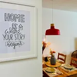 New Studio With Sunny Terrace & Air Condition