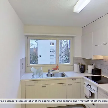 Basic In Seebach, Tram-connected Apartment Zurich