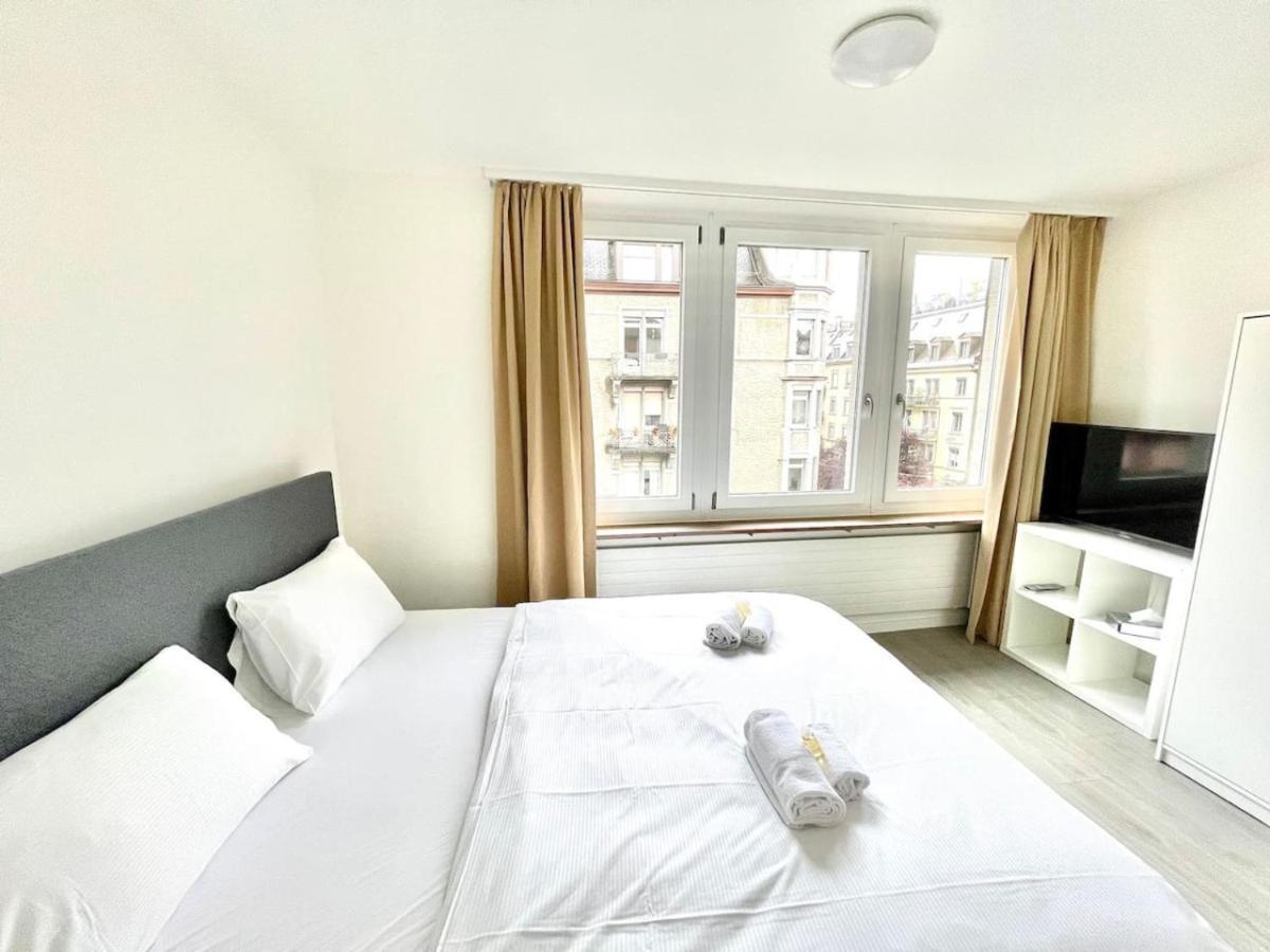 Urban Oasis With Queen Bed And View Be-18 Apartment Zurich