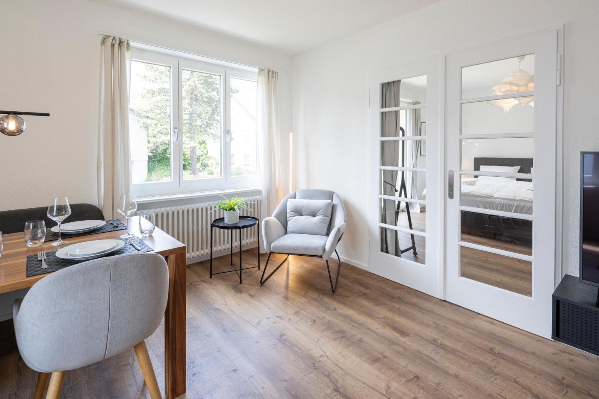 Stayy Bijou Balgrist Nahe Spital Und Kinderspital - 24h Self Check-in - Parking Apartment