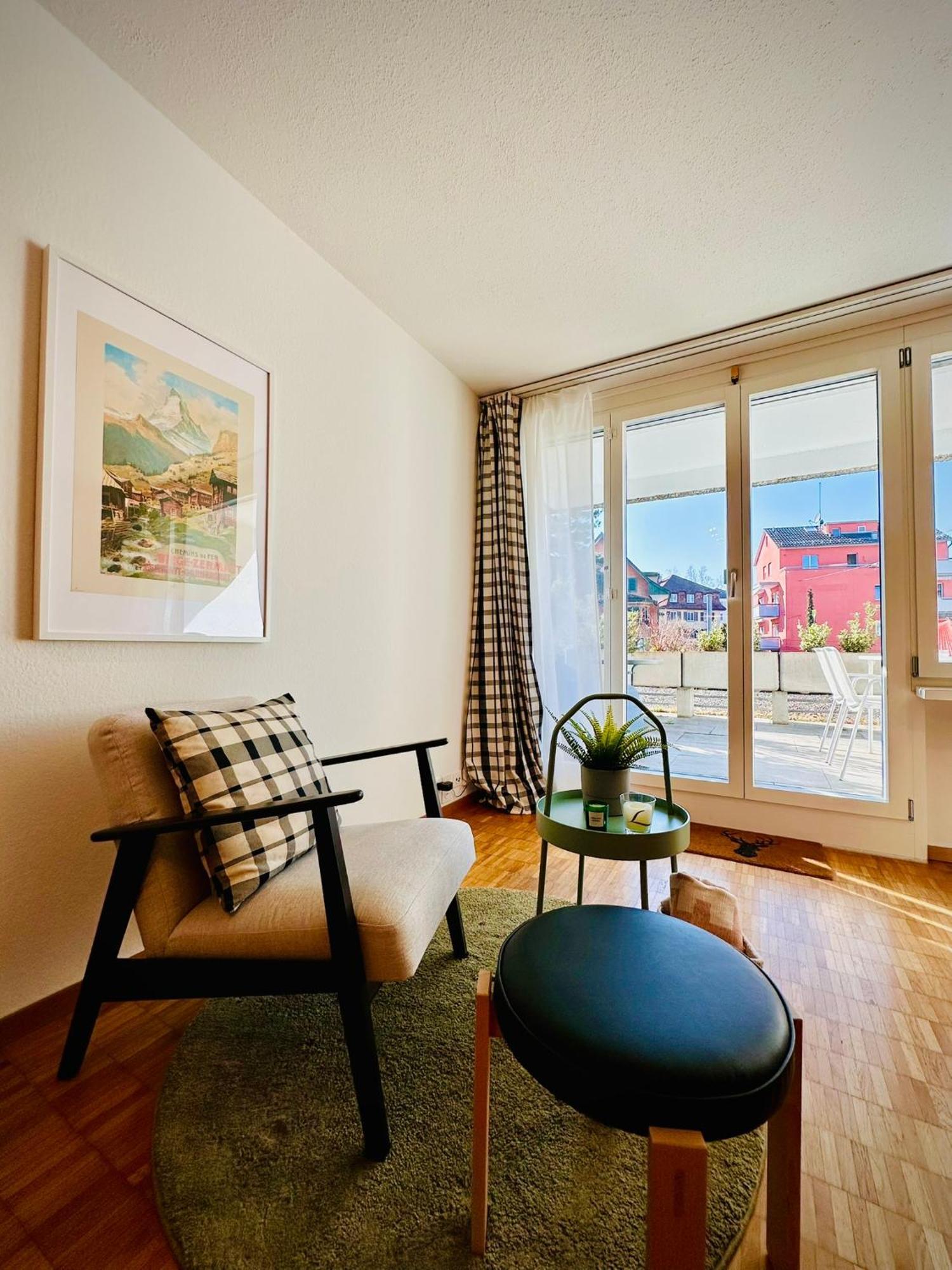 New With Sunny Terrace & Air Condition Apartment *