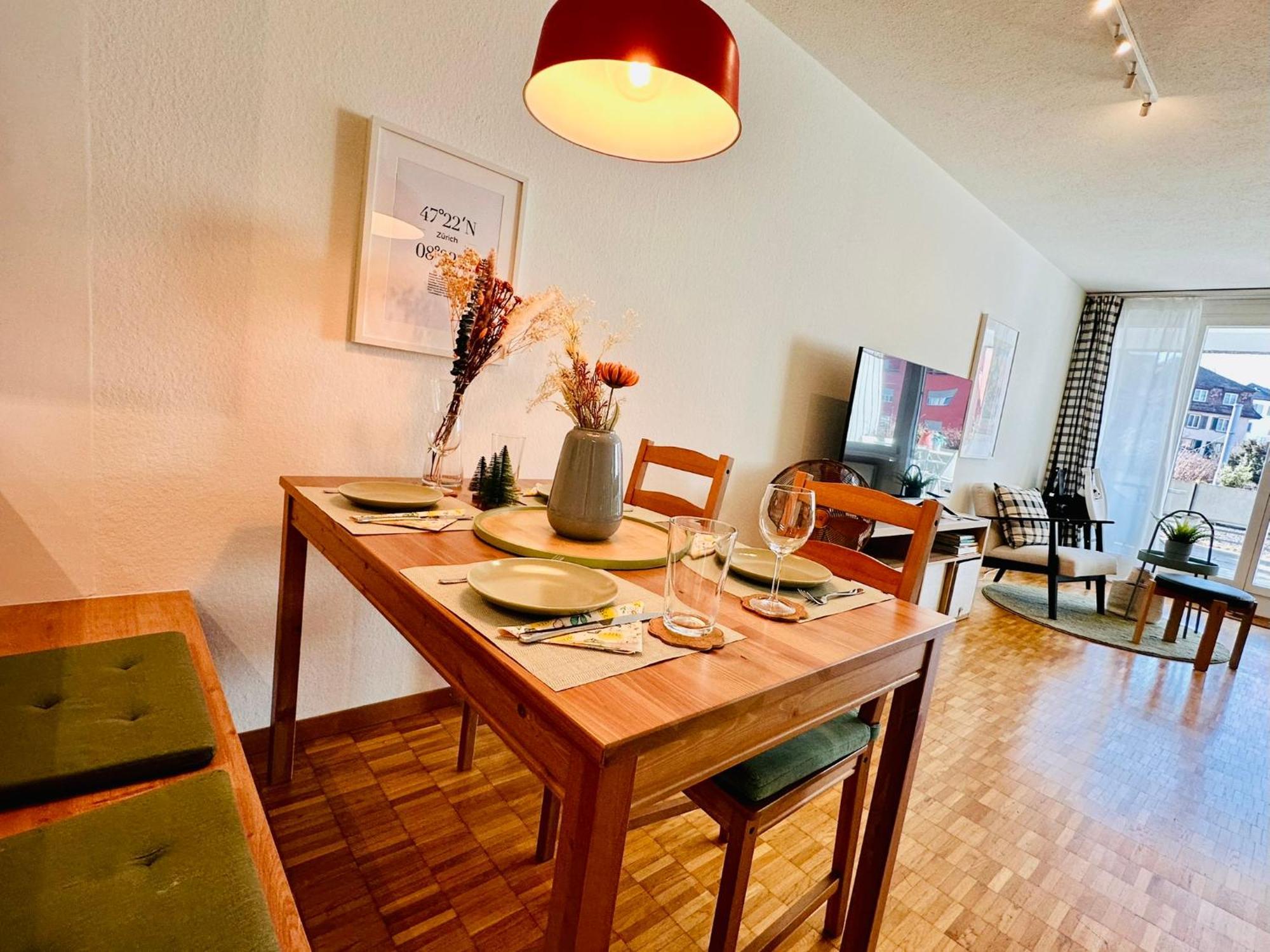 New With Sunny Terrace & Air Condition Apartment Zurich