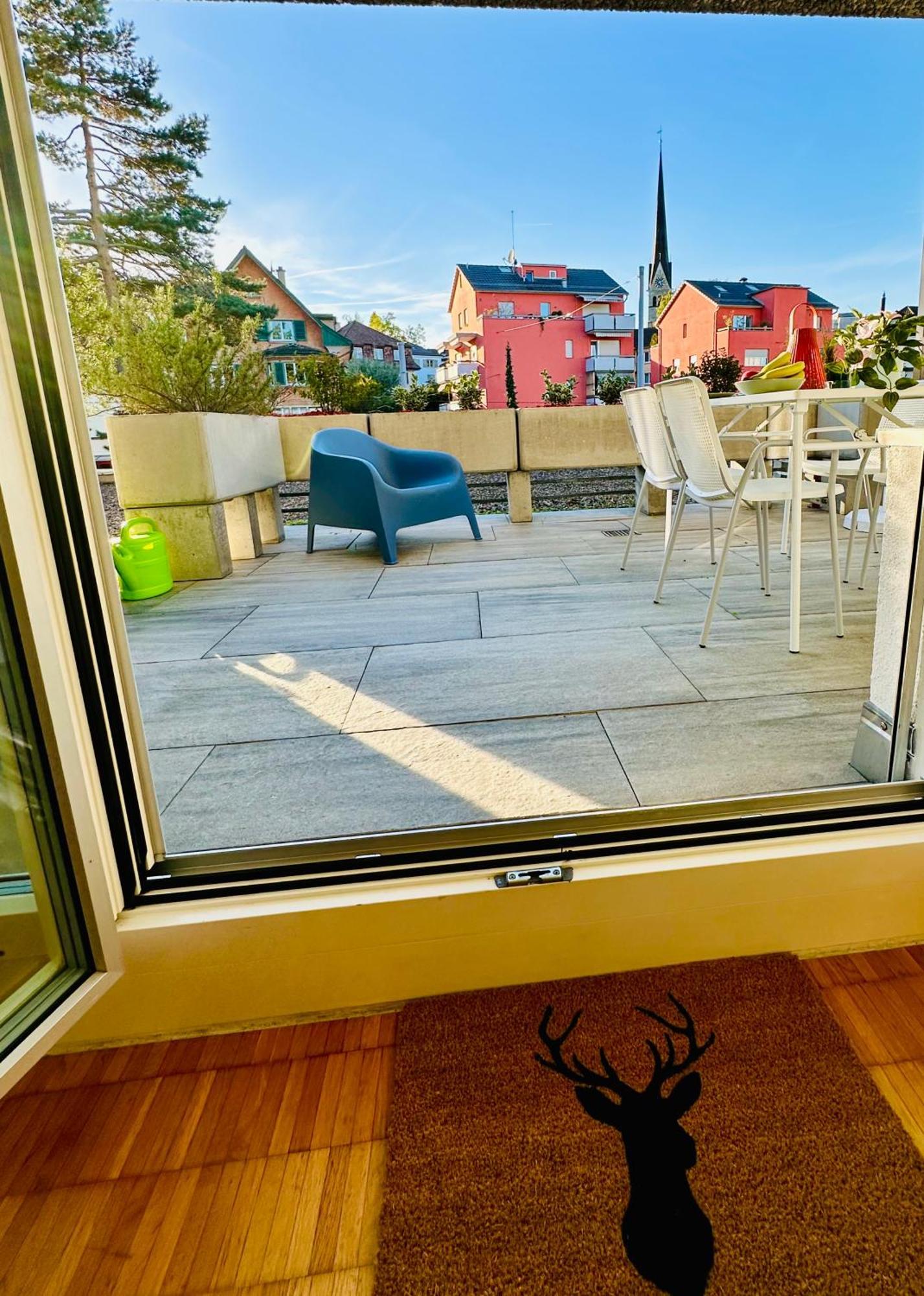 Apartment New With Sunny Terrace & Air Condition Zurich