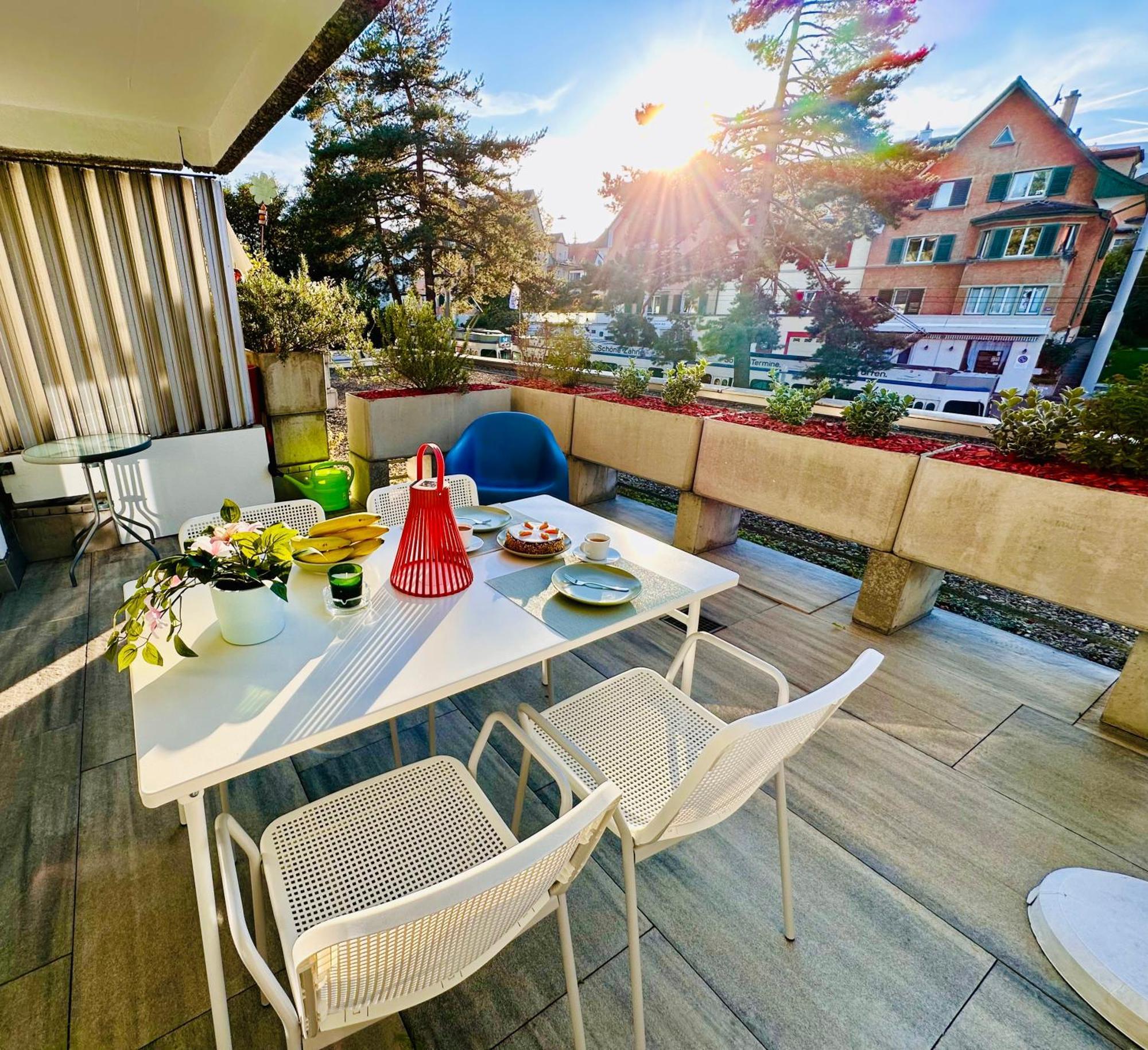 New With Sunny Terrace & Air Condition *