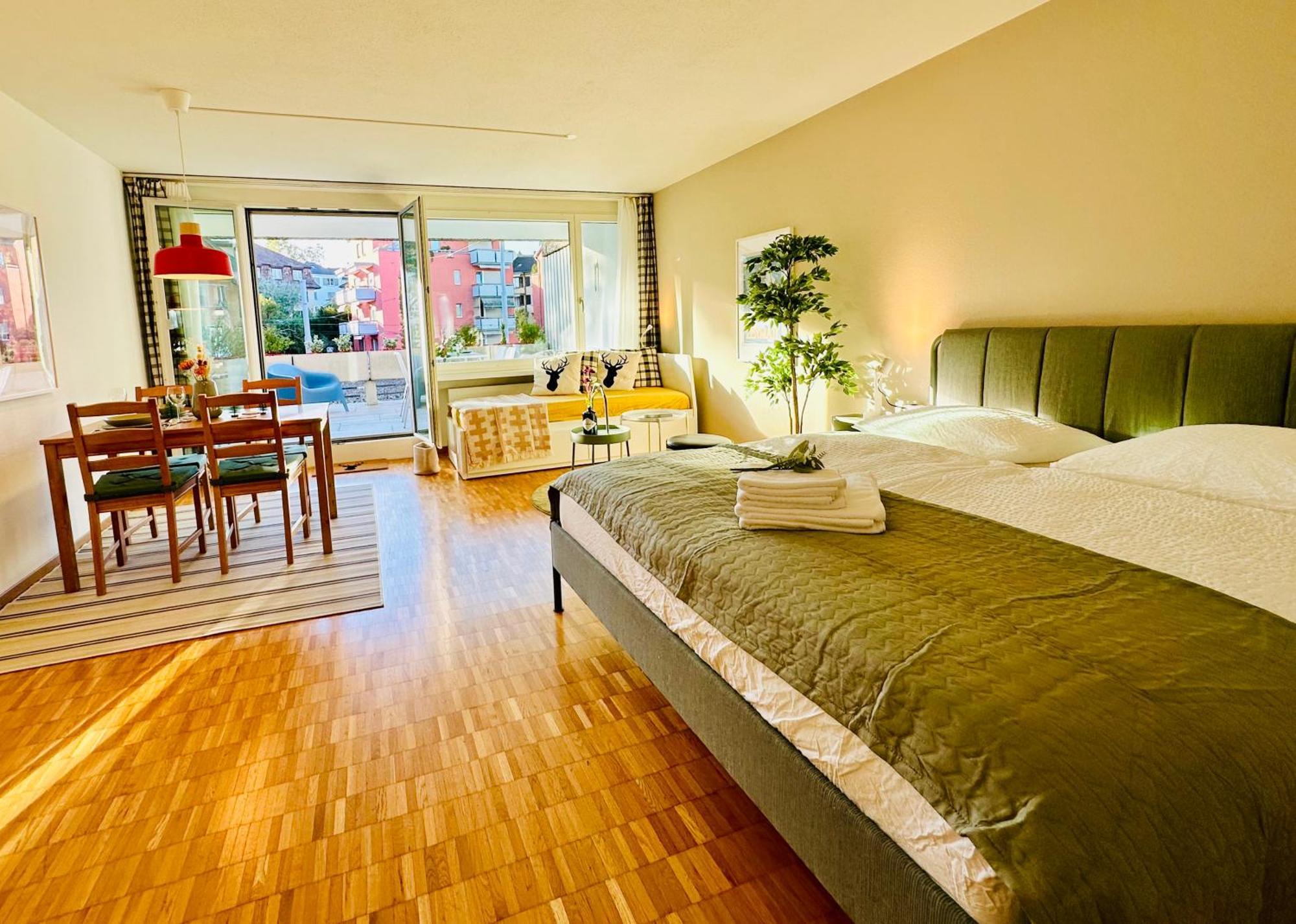 New With Sunny Terrace & Air Condition Zurich